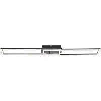 JUST LIGHT Plafonnier LED noir Iven