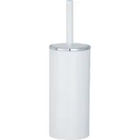Wenko Brosse WC à poser - Inca - Plastique Blanc