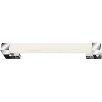 Briloner Lampe LED pour miroir LEUCHTEN ACIOTIS, 8 W, 720 lm, IP44, chrome, plastique, 34 x 6,7 x 2,8 cm