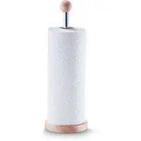 Zeller Present Porte-serviettes de cuisine, Distributeur d'essuie-tout, Beige, Argent