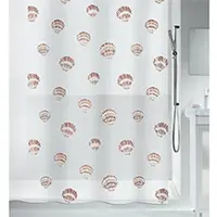Spirella PEVA Rideau de douche SHELL 180x200cm Marron