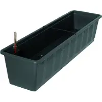 Geli Bac d'arrosage Aqua, 60x21 x17,5 cm, 3,6 l, en plastique anthracite (60 x 21 x 17.50 cm)