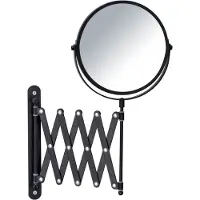 Wenko Miroir cosmétique télescopique Maquillage grossissement 3x mur salle de bain WC