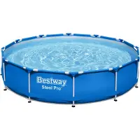 Bestway Steel Pro Sirocco Max Set de Piscine ronde 366