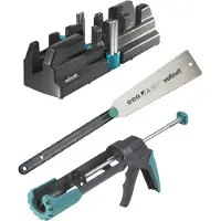 Wolfcraft Kit de pose pour la mise en place de plinthes