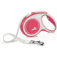 Flexi New Comfort M Extendable Tape Strap 5 M Rose