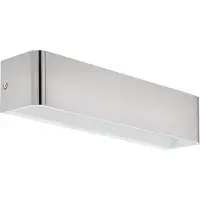 Eglo Spot mural en acier inoxydable Sania 4 36 cm