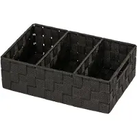 Wenko Organiseur Adria 32 x 21 x 10 cm noir