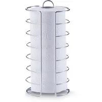 Zeller Present Porte-rouleau de papier GENESIO, Distributeur d'essuie-tout, Argent