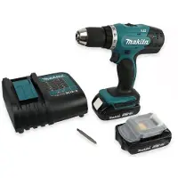 Makita DDF 453 SYX4 Perceuse-visseuse sans fil 18 V 42 Nm + 2x batterie 1,5 Ah + chargeur
