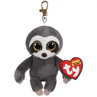 TY Beanie Boo's Clip Dangler Sloth, 7cm