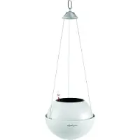 Lechuza Jardinière suspendue BOLA Color 23 ALL-IN-ONE Blanc