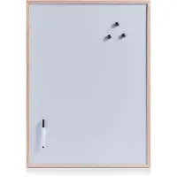 Zeller Tableau magnétique + marqueur et 3 aimants MEMO 80 x 60 cm