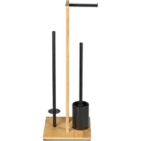 Wenko Garniture WC Rivalta Allegre marron bois