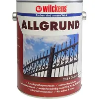 Wilckens Peinture blanche, apprêt blanc, vernis NOPOLUX GRANIT, bidon de 2,5 l