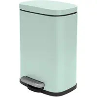 Spirella Récipient cosmétique , 5 litres, en acier inoxydable, modèle "Akira", pour salle de bain
