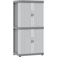 EDM Rolling Space Modular 2 Closet Argenté