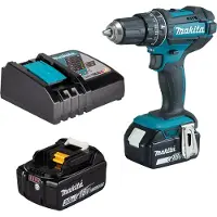 Makita DHP482RFE Akku-Schlagbohrschrauber DHP482RFE 2x3.0Ah/18V