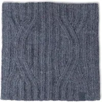 Buff Knitted Neck Warmer Bleu,Gris