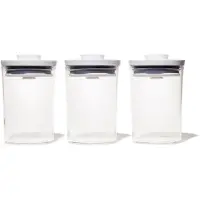 Oxo Set de boîtes à provisions POP ø 9,5 cm / 600 ml - 3 pièces