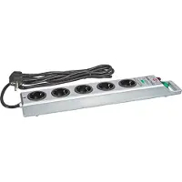 Brennenstuhl Barre SuperSolid à 5 compartiments | 4007123174225