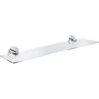 GROHE Tablette en verre Essentials 380 mm, 40799001