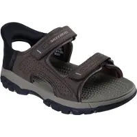 SKECHERS Slip-ins: Tresmen - Reece Sandalen - Donkerbruin - Maat 43