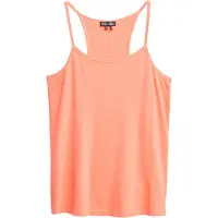 Superdry Femme Top à Bretelles Studios Orange Taille: 36