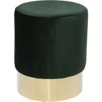 Kare design Tabouret Cherry vert laiton Ø35cm