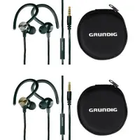 Grundig Ecouteurs avec micro 2ass PL (Filaire), Écouteurs, Noir