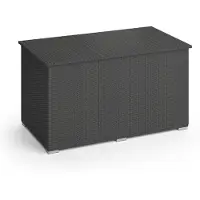 OK-Living Coffre pour coussins Anthracite 146x80cm, Model 31236