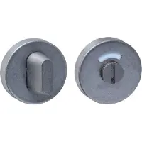 Intersteel Fermeture des toilettes Tira rond en acier inoxydable roulé