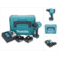 Makita DAS180RGJ Souffleur à poussière sans fil 18V Brushless + 2x Batteries 6,0Ah + Chargeur + Coffret Makpac