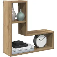vidaXL Étagères cube murales 2 pcs chêne artisanal bois d'ingénierie