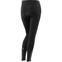 Löffler Loeffler Basic Gel Cuissard à bretelles long Noir M Femme Noir M