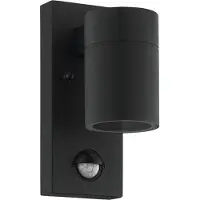 Eglo 99571 RIGA 5 LED Applique murale/plafonnier d'extérieur 2,8W Capteur noir IP44
