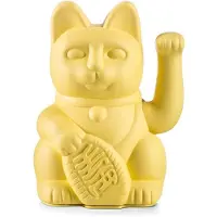 Donkey Decoration Lucky Cat - Jaune