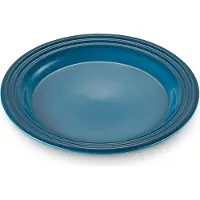 Le Creuset 70203226420099 FRÜHSTÜCKSTELLER 22 CM tief blaugrün