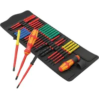 Wera 05006617001 26 Pièces Kraftform Kompakt VDE Big Pack 1 Jeu De Tournevis En Coffret