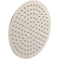 Schutte Pomme de douche TOULOSE, douche à effet pluie ultraplate Ø 25 cm, pomme de douche, tête de douche, douchette en acier inoxydable