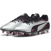 Puma King Match Fg/ag Football Boots Argenté EU 40