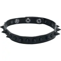Rock Rebel by EMP Serre-cou Gothic de - Clous Noir - pour Femme - noir - Taille Standard