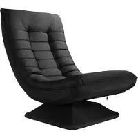 Casaria Fauteuil relax Aberdeen Noir Tissu