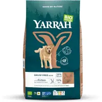 Yarrah Bio - Sans céréales - Poulets et poisson - 10 kg