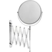 Wenko Cosmétiques Miroir de maquillage télescopique mural salle de bain WC Make UP grossissement 3x