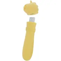 Unihorn USB Bullet vibromasseur muni d’un stimulateur clitoridien Bean Blossom 11.5 cm
