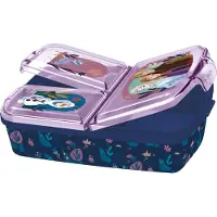 Disney Frozen Boîte à Repas Frozen - Sandwich Box - 18x13cm - Bleu/Violet - - UneTaille - Boîte à Repas