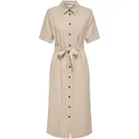 ONLY Robe-chemise 'ONLCaro' beige foncé