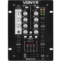VONYX STM-2300 Table de mixage 2 pistes USB MP3 EQ
