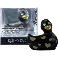 Big Teaze Toys My Duckie Romance 2.0 - stimulateur clitoris vibrant - noir or